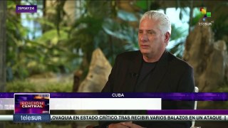 Presidente Díaz-Canel aseguró que existen intenciones de guerra contra Cuba