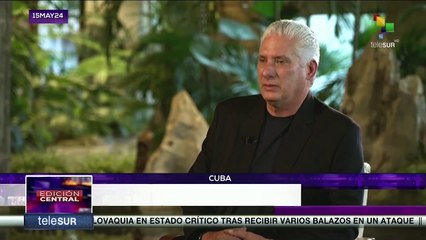 Presidente Díaz-Canel aseguró que existen intenciones de guerra contra Cuba
