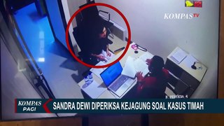 Sandra Dewi Tak Berikan Komentar Usai Diperiksa 10 Jam oleh Kejagung