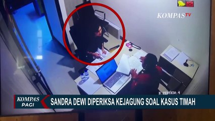 Sandra Dewi Tak Berikan Komentar Usai Diperiksa 10 Jam oleh Kejagung