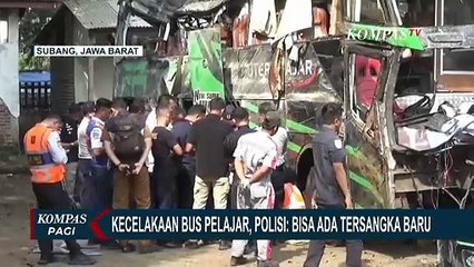 Polisi Sebut Ada Kemungkinan Tersangka Baru Kasus Laka Maut Bus Pelajar di Subang