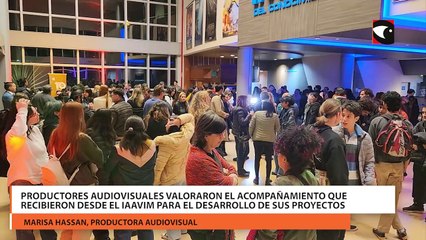 Productores audiovisuales valoraron el acompañamiento que recibieron desde el IAAVIM para el desarrollo de sus proyectos