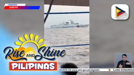 PCG, nagsagawa ng radio challenge sa China Coast Guard sa West PHL Sea