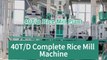 40T/D Modern Rice Processing Plant | Complete Rice Processing Machine Supplier - Hongjia Rice Mill