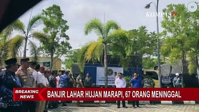 Prabowo akan Serahkan Bantuan pada Korban Banjir Lahar Hujan Marapi di Sumbar