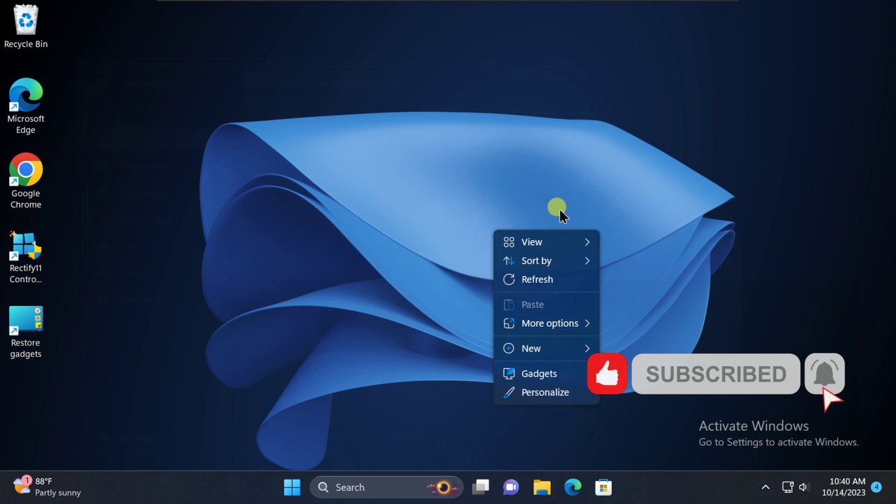 How to Fix Right-Click Desktop Context Menu Not Opening in Windows 11