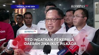 Mendagri Tito Karnavian Ingatkan PJ Kepala Daerah untuk Mundur Jika Ikut Pilkada 2024