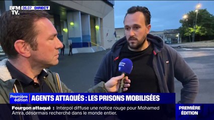 "On veut que nos collègues travaillent en sécurité": Pour Benjamin, secrétaire FO Justice, la colère ne retombe pas après l'attaque qui a tué deux agents