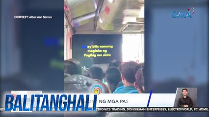 Karaoke "sea-ssion" habang nakasakay sa ferry | BT