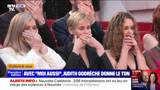 Cannes 2024: Judith Godrèche donne le ton au festival après la projection de son court-métrage Moi aussi