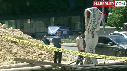 Başakşehir'de yapılan inşaat çalışması esnasında tarihi mağara ve kanal bulundu