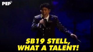 SB19 Stell sings 