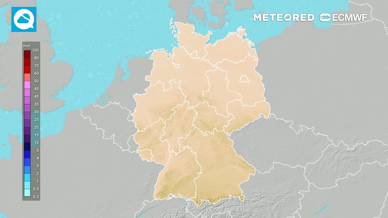 Unwetter: extreme regenmengen werden am freitag im südwesten von deutschland erwartet!