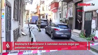 İstanbul'da doğal gaz patlaması