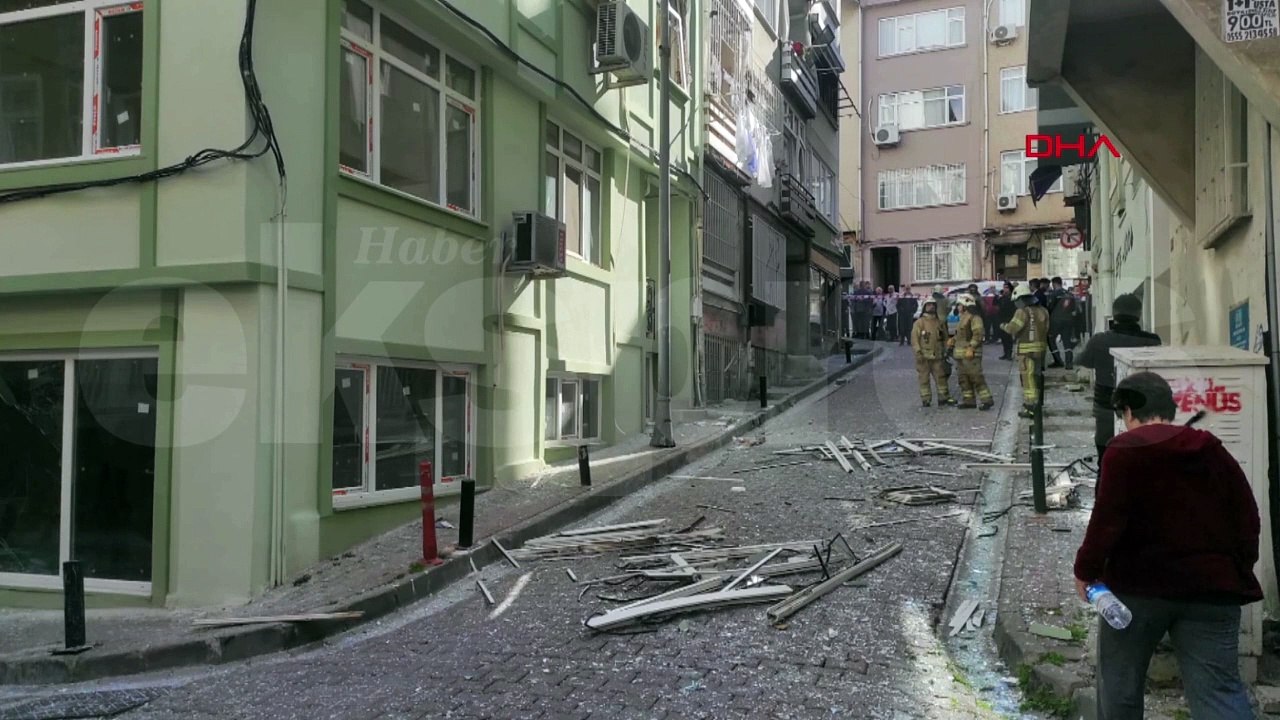 Beşiktaş'da doğal gaz patladı | Ağır hasar meydana geldi