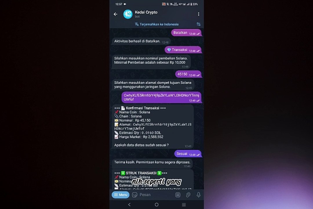 Tutorial membeli coin di dexscreener