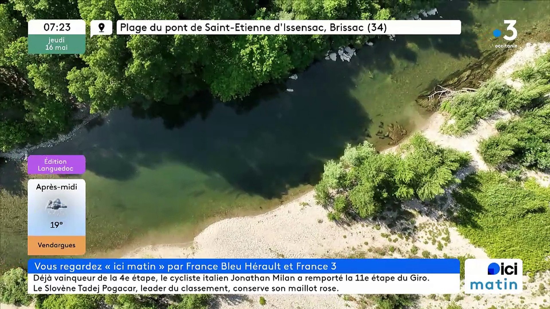16/05/2024 - Le 6/9 de France Bleu Hérault en vidéo