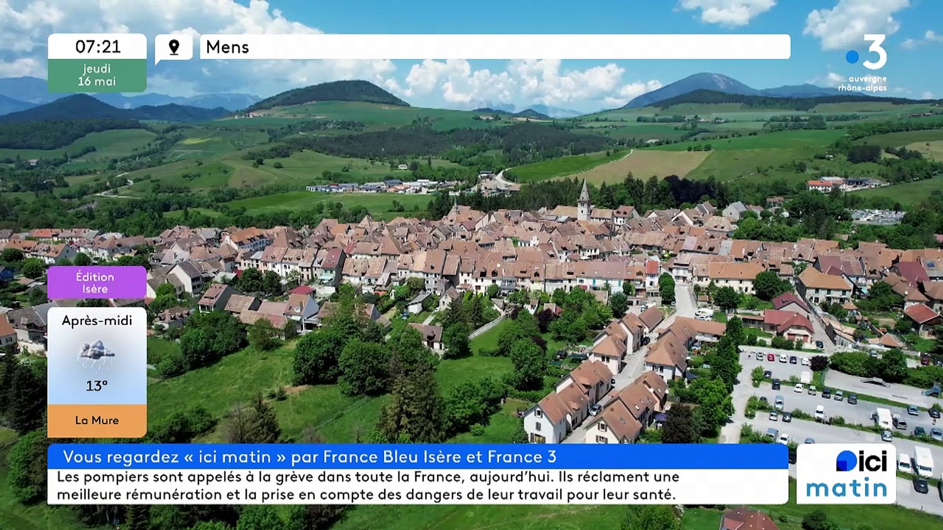 16/05/2024 - Le 6/9 de France Bleu Isère en vidéo