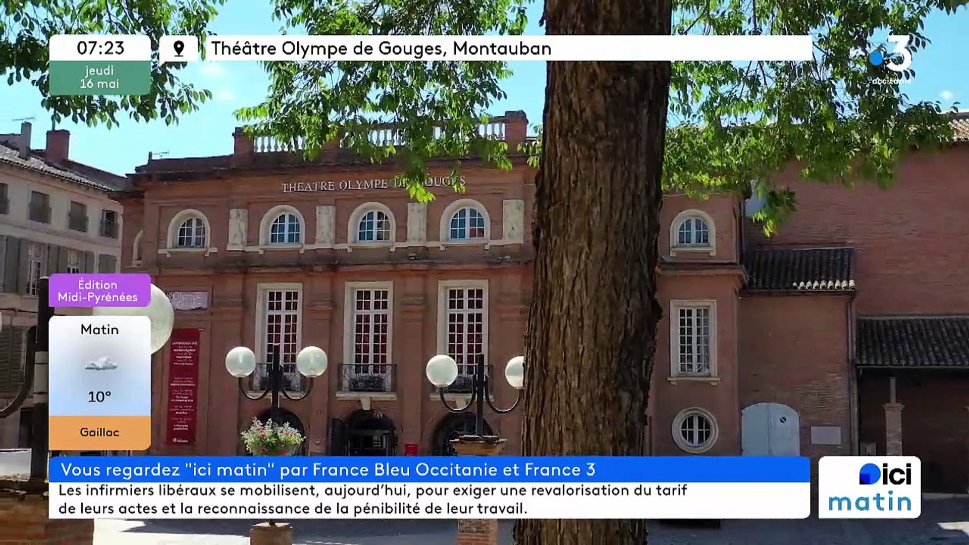 16/05/2024 - Le 6/9 de France Bleu Occitanie en vidéo