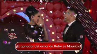 Mauricio el ganador del corazón de Ruby en 'Mitad y Mitad'