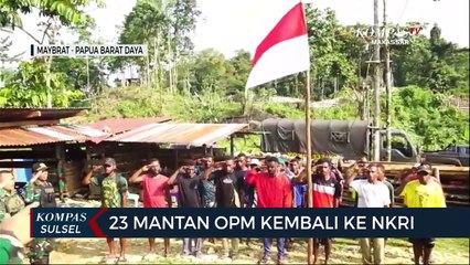 23 Mantan OPM Kembali Ke NKRI di Distrik Aifat Tengah