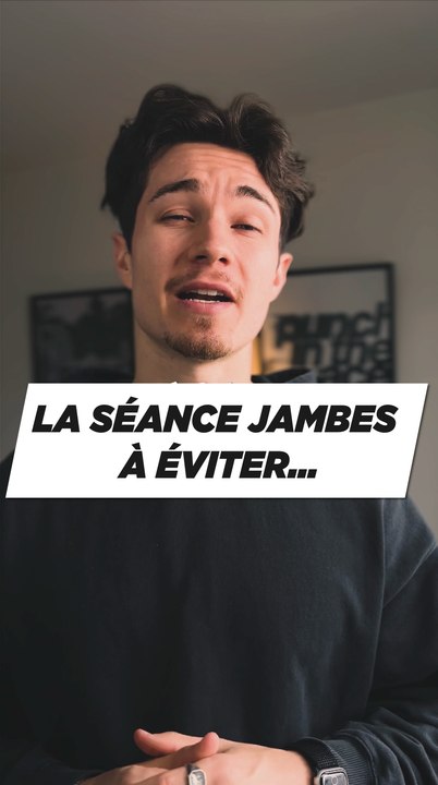 Je critique la séance jambes de Nassim Sahil