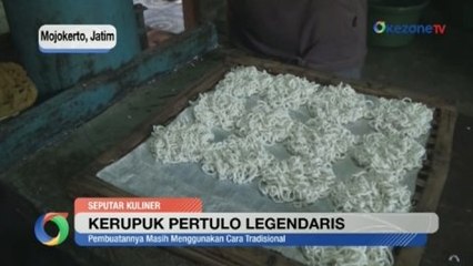 Kerupuk Pertulo Legendaris, Pembuatannya Masih Tradisional