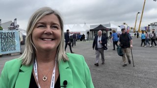 Rhonda Geary on first day of Balmoral Show
