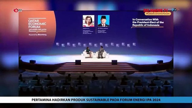 Momen Menhan Prabowo Menjadi Pembicara pada Qatar Economic Forum yang Belangsung 14-16 Mei 2024