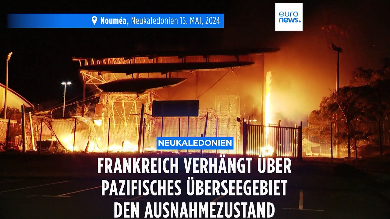Frankreich verhängt über Neukaledonien den Ausnahmezustand