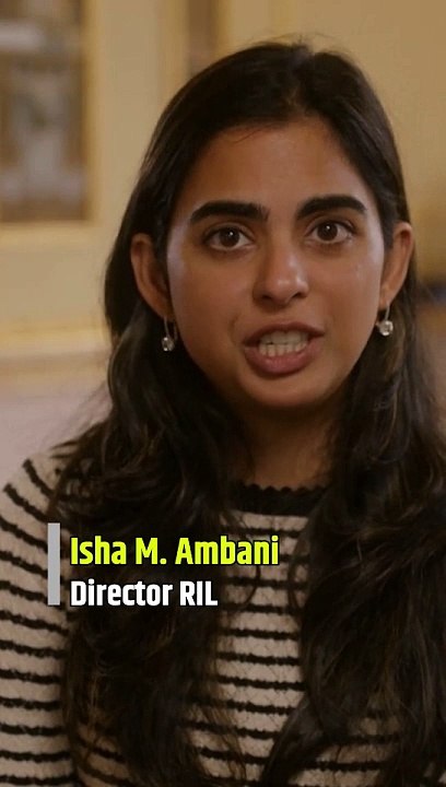 Isha Ambani addresses #GirlsinICT Day initiative in India today