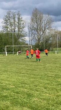 But de Killyan Naud lors de la réception de Saint Menges B (victoire 8-0)