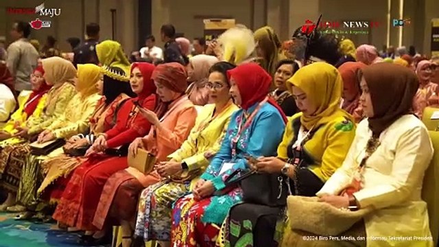 Ibu Iriana dan Anggota OASE KIM Hadiri Peringatan HUT Ke-44 Dekranas