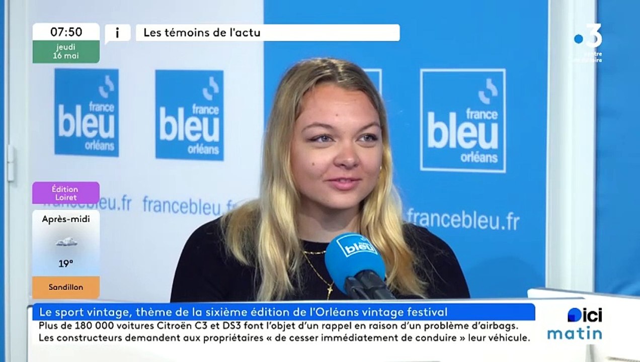 FB Orléans - Les témoins de l'actu 16/05 : Orléans Vintage Festival