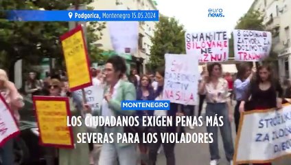 La población de Montenegro pide mayores penas para los violadores