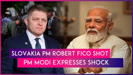 Скачать видео: Robert Fico Assassination Attempt: Slovakia Prime Minister Shot In Public; PM Modi Expresses Shock