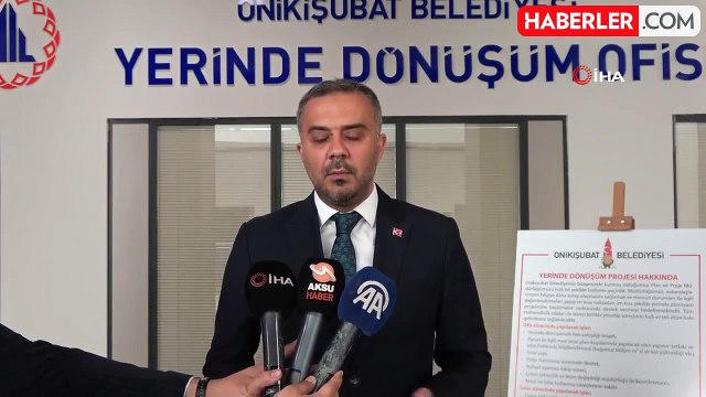 Kahramanmaraş Onikişubat Belediyesi 'Yerinde Dönüşüm Ofisi' açtı
