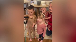 Grandkids Have Surprise Reunion With Beloved Grandpa After His Stem Cell Transplant | Happily TV