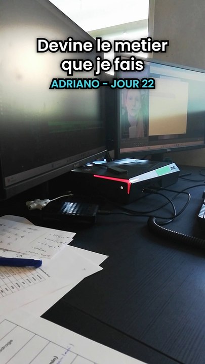 Devine mon métier - J22 ADRIANO