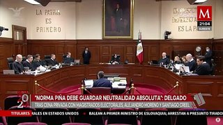 Mario Delgado afirma que Norma Piña debería guardar neutralidad y no meterse en temas electorales