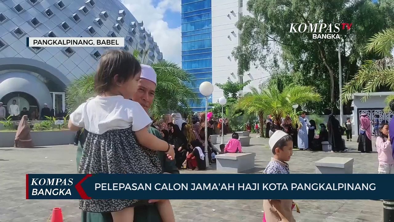 281 Jemaah Calon Haji Pangkalpinang Dilepas di Masjid Qubah