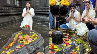Anjali Arora Shiv Puja With Boyfriend Akash Video Troll, Public Ugly Reaction Viral,‘Temple Me Allow