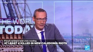 Why are there riots in French overseas territory of New Caledonia?