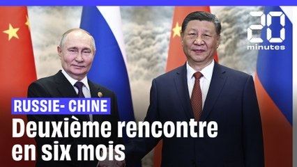 Descargar video: Guerre en Ukraine : Poutine en Chine pour conforter les liens avec son « cher ami » Xi Jinping