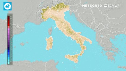Dve e quanto pioverà in Italia