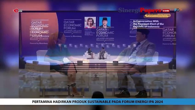 Momen Menhan Prabowo Menjadi Pembicara Pada Qatar Economic Forum Yang Berlangsung 14-16 Mei 2024