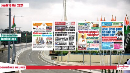 Titrologue du 16 Mai 2024/ Ouverture officielle du Salon Internationale du Livre d'Abidjan 2024
