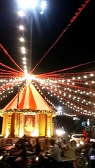 Kalaburagi, Decorate to Jagat Circle & Statue, on the Occassion of Basawa Jayanti.