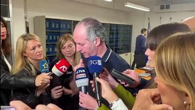 Il video di Luca Zaia che parla di maltempo: «Per la prima volta aperti tutti i sei bacini di laminazione»