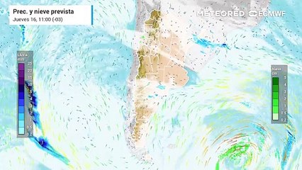 Evolución de las lluvias en los próximos días